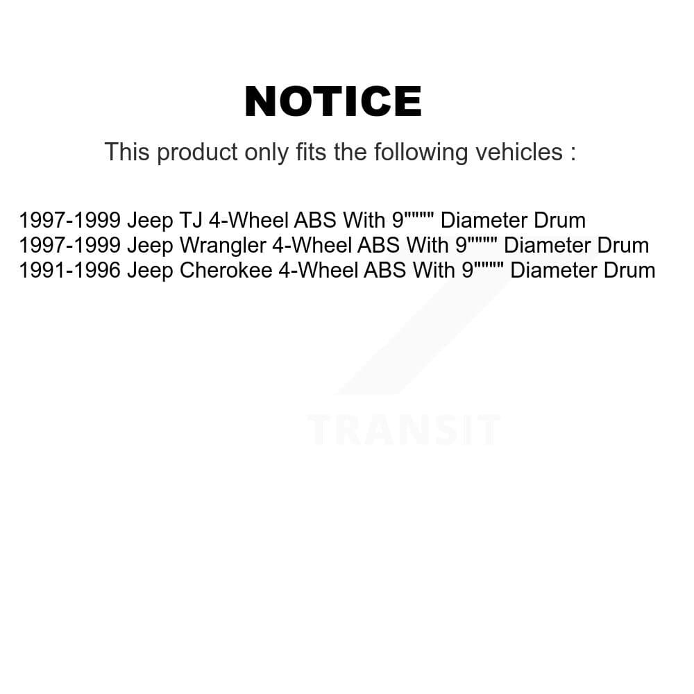 Transit Auto - K8N-100405 - Rear Brake Drum Kits image 14