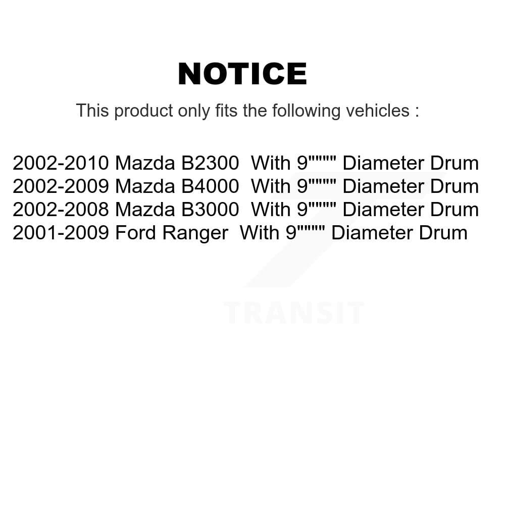 Transit Auto - K8N-100438 - Rear Brake Drum Kits image 14
