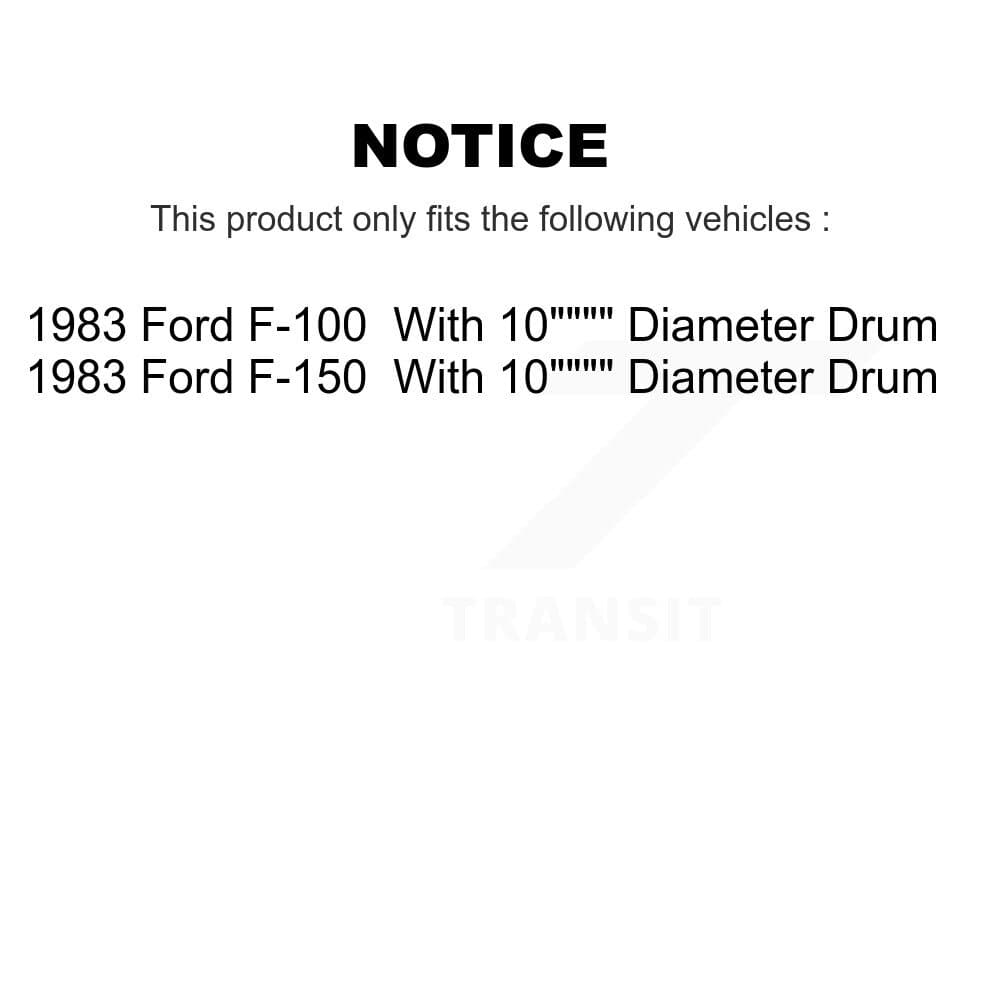 Transit Auto - K8N-100530 - Rear Brake Drum Kits image 14