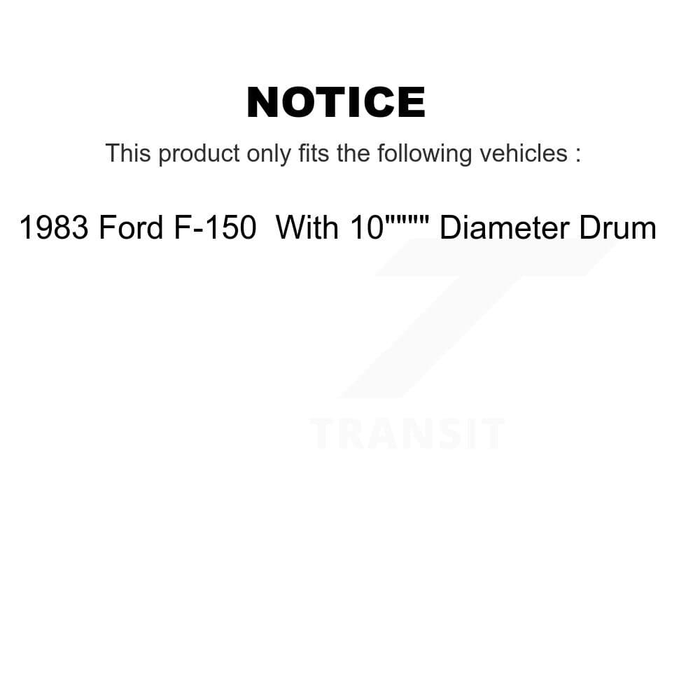 Transit Auto - K8N-100621 - Rear Brake Drum Kits image 14