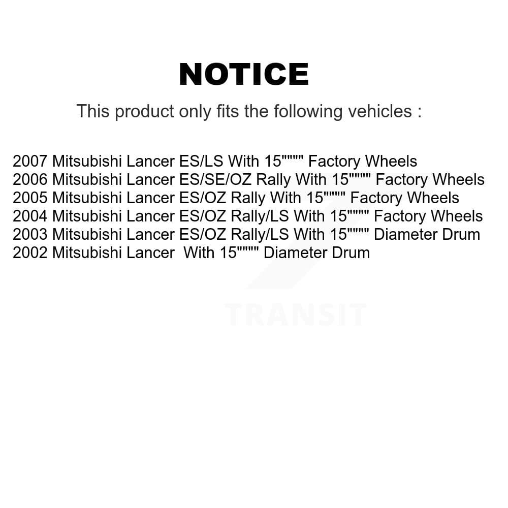 Transit Auto - K8N-100702 - Rear Brake Drum Kits image 14