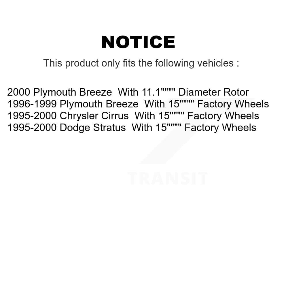 Transit Auto - K8S-100189 - Front Disc Brake Kits image 19