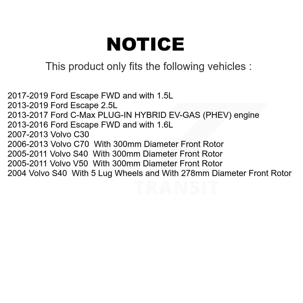 Transit Auto - K8S-100542 - Front Disc Brake Kits image 19