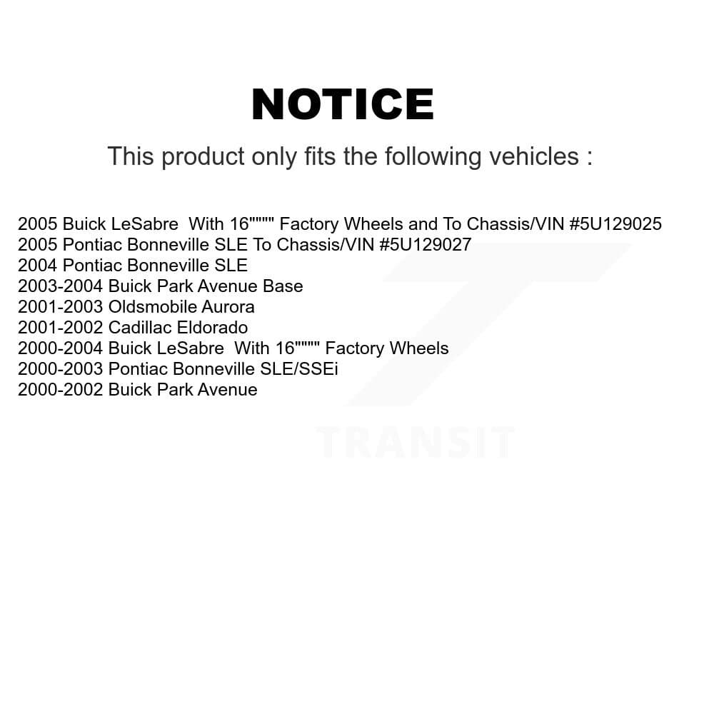 Transit Auto - K8S-100753 - Front and Rear Disc Brake Kits image 19