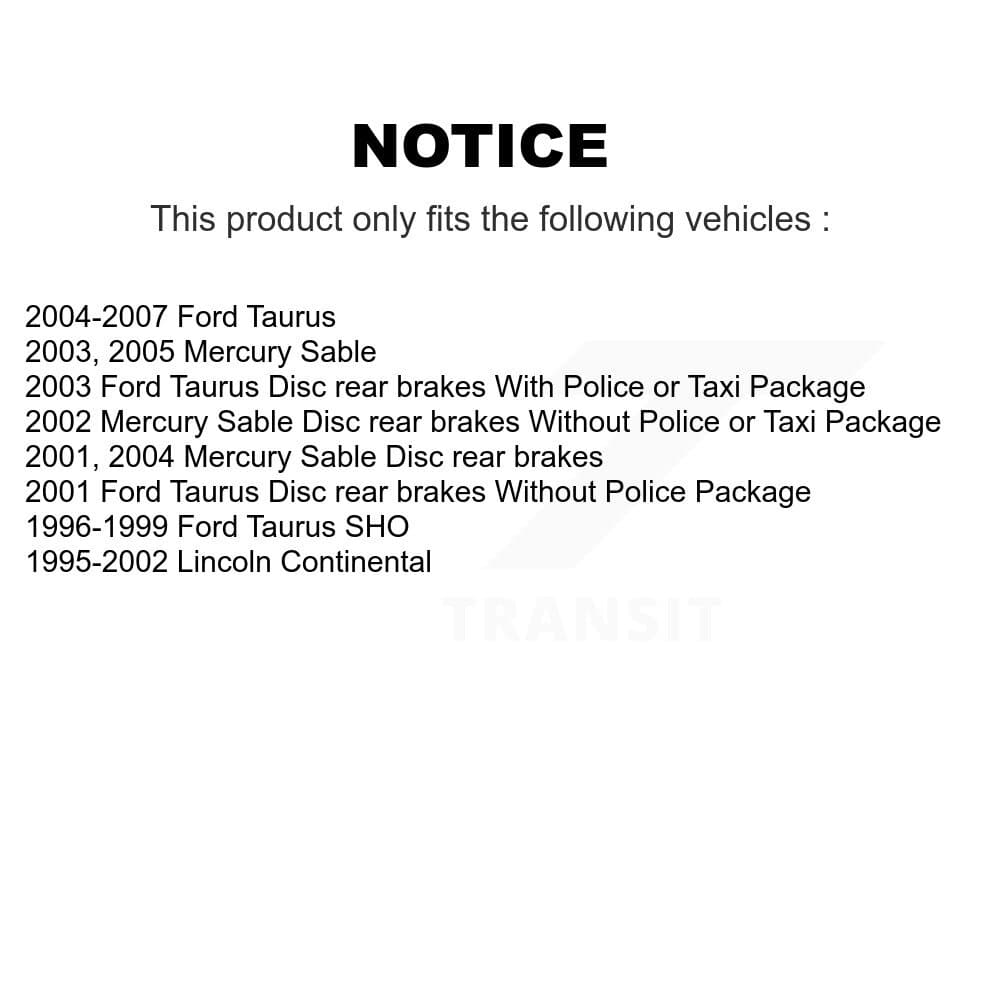 Transit Auto - K8S-100867 - Front and Rear Disc Brake Kits image 19