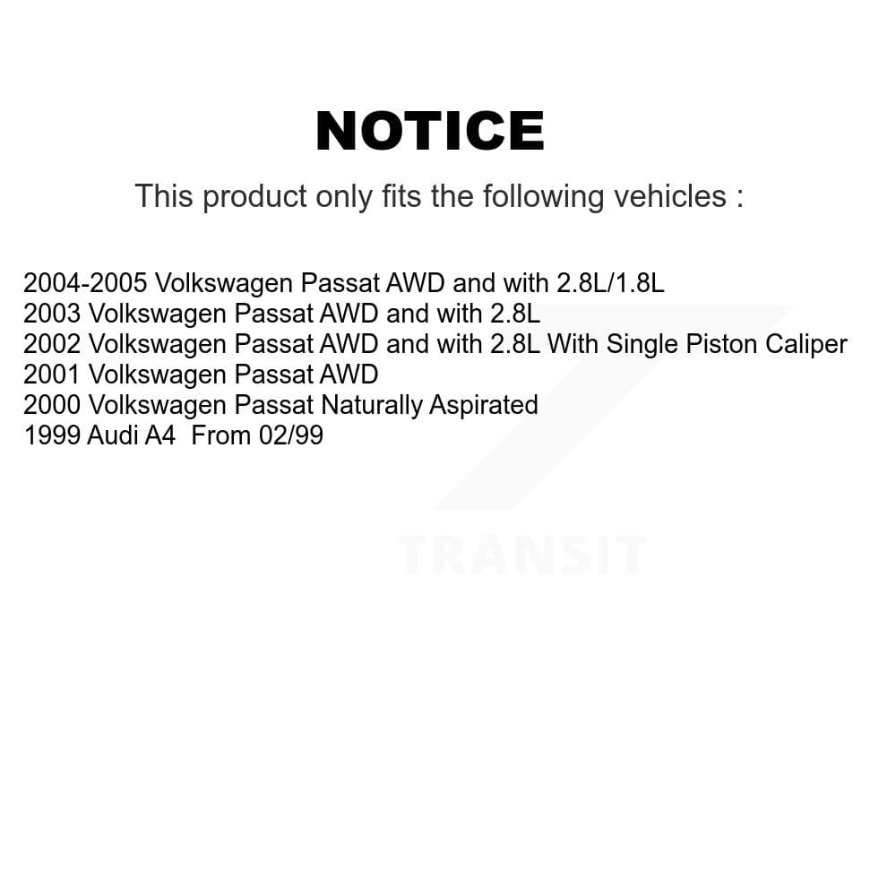 Transit Auto - K8S-101062 - Front and Rear Disc Brake Kits image 19