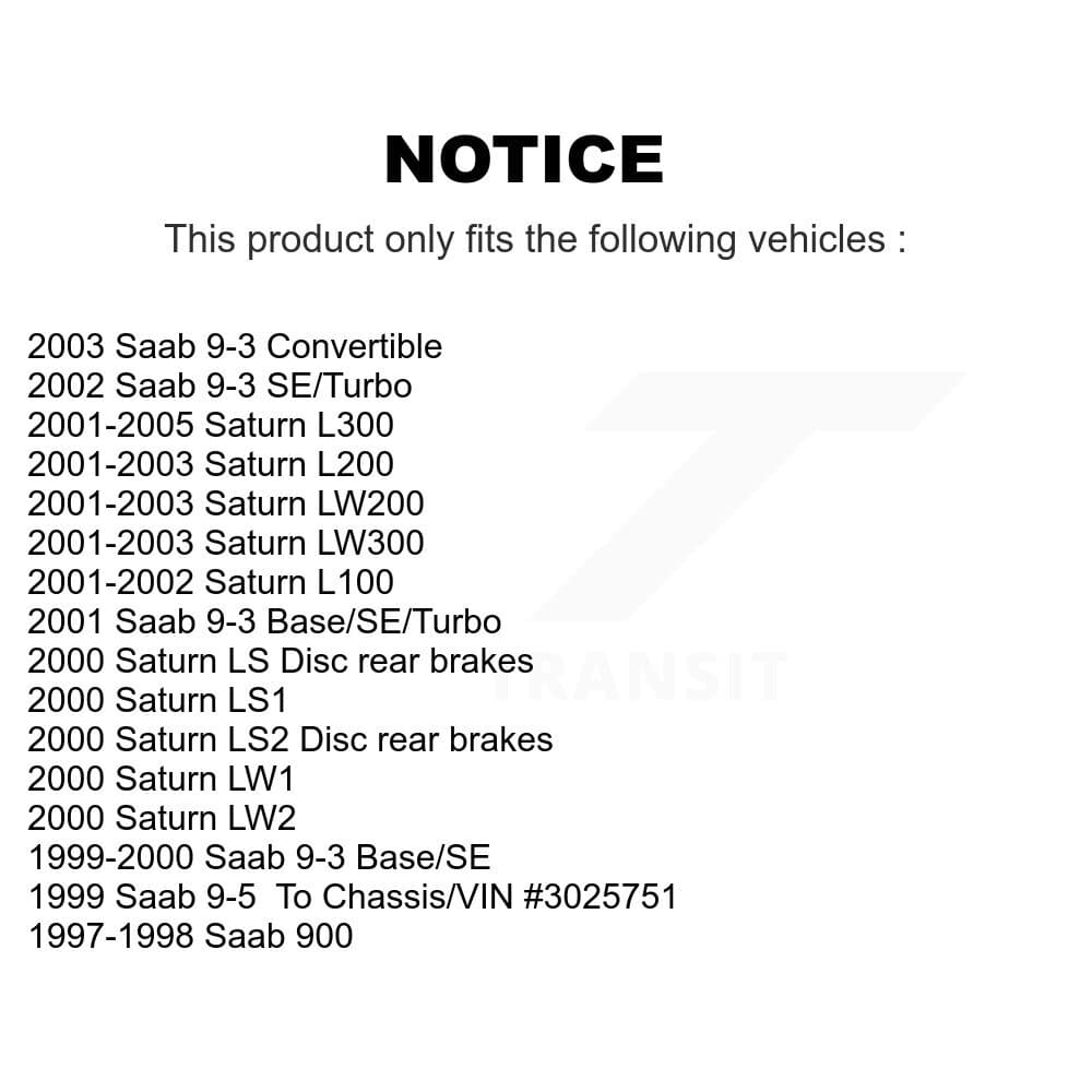Transit Auto - K8S-101095 - Front and Rear Disc Brake Kits image 19