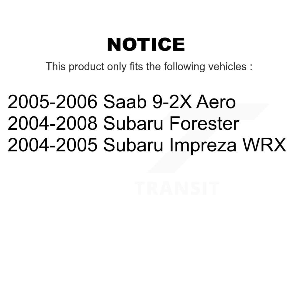 Transit Auto - K8S-101205 - Front and Rear Disc Brake Kits image 19