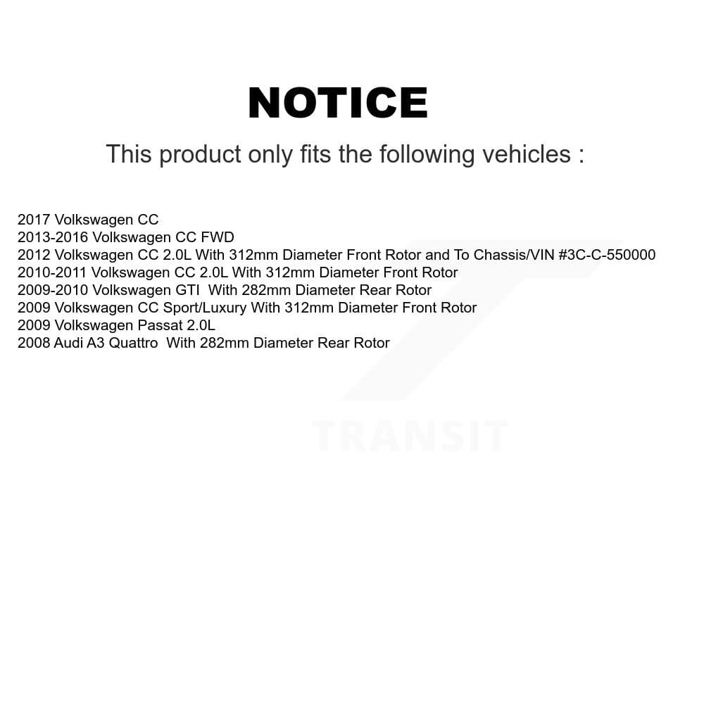 Transit Auto - K8S-101277 - Front and Rear Disc Brake Kits image 19