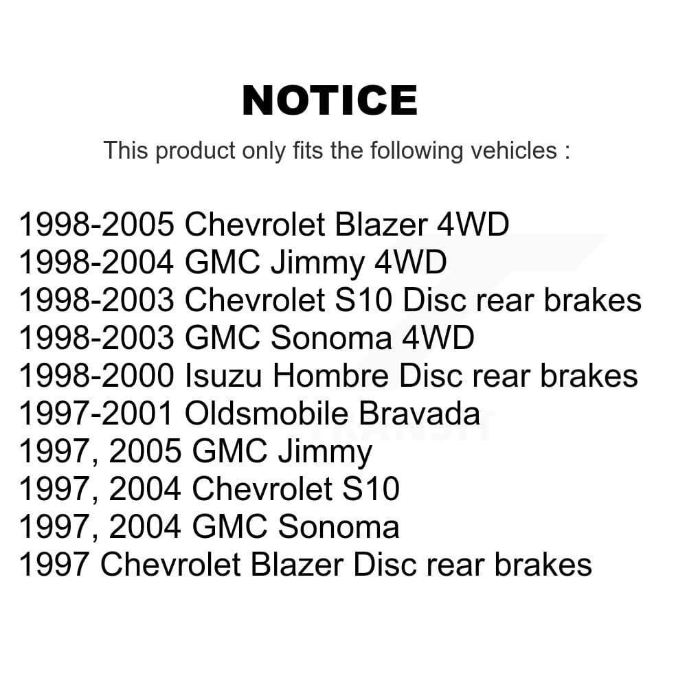 Transit Auto - K8S-101515 - Rear Disc Brake Kits image 19