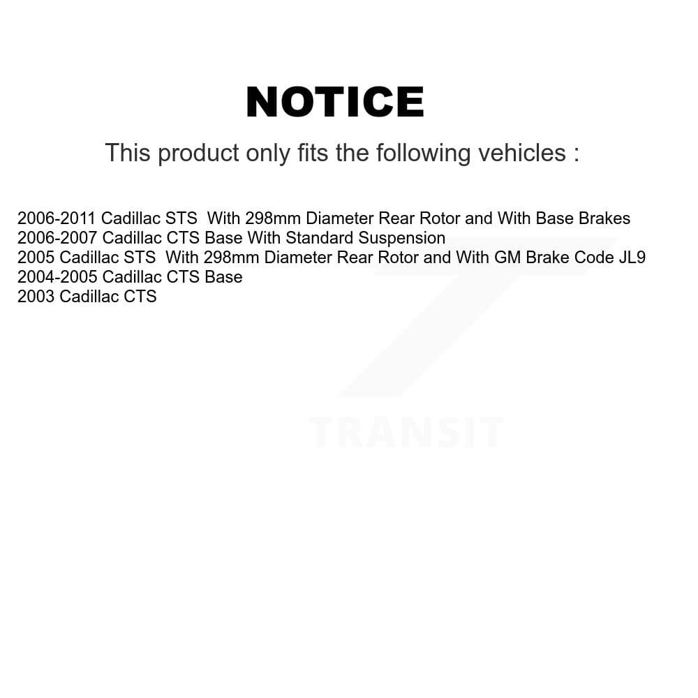 Transit Auto - K8S-101536 - Rear Disc Brake Kits image 19
