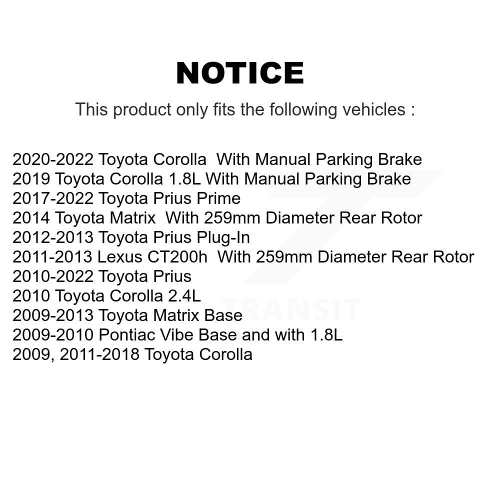 Transit Auto - K8S-101559 - Rear Disc Brake Kits image 19