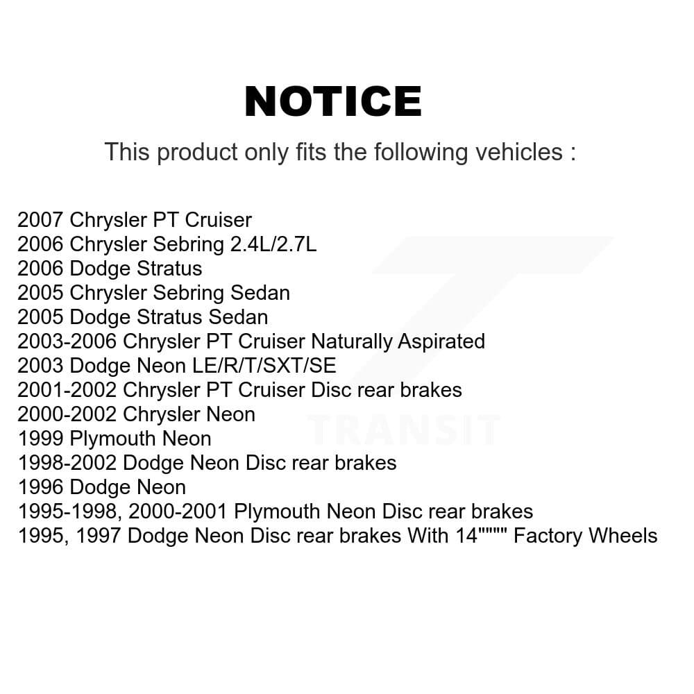 Transit Auto - K8S-101651 - Rear Disc Brake Kits image 19