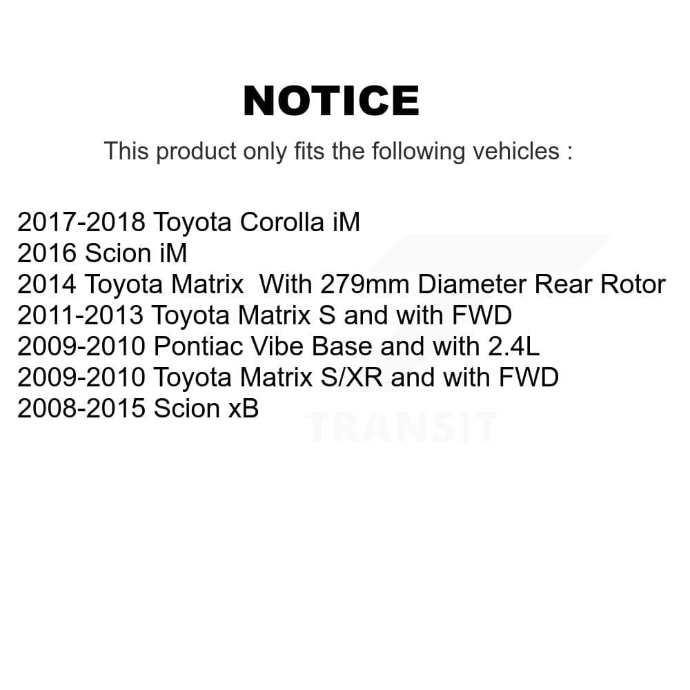 Transit Auto - K8S-101901 - Rear Disc Brake Kits image 19