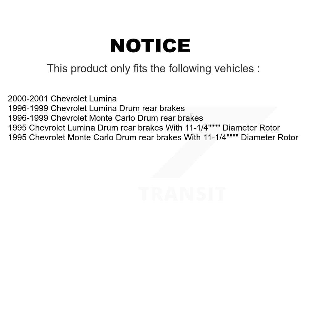 Transit Auto - K8S-101996 - Front and Rear Disc Brake Kits image 19