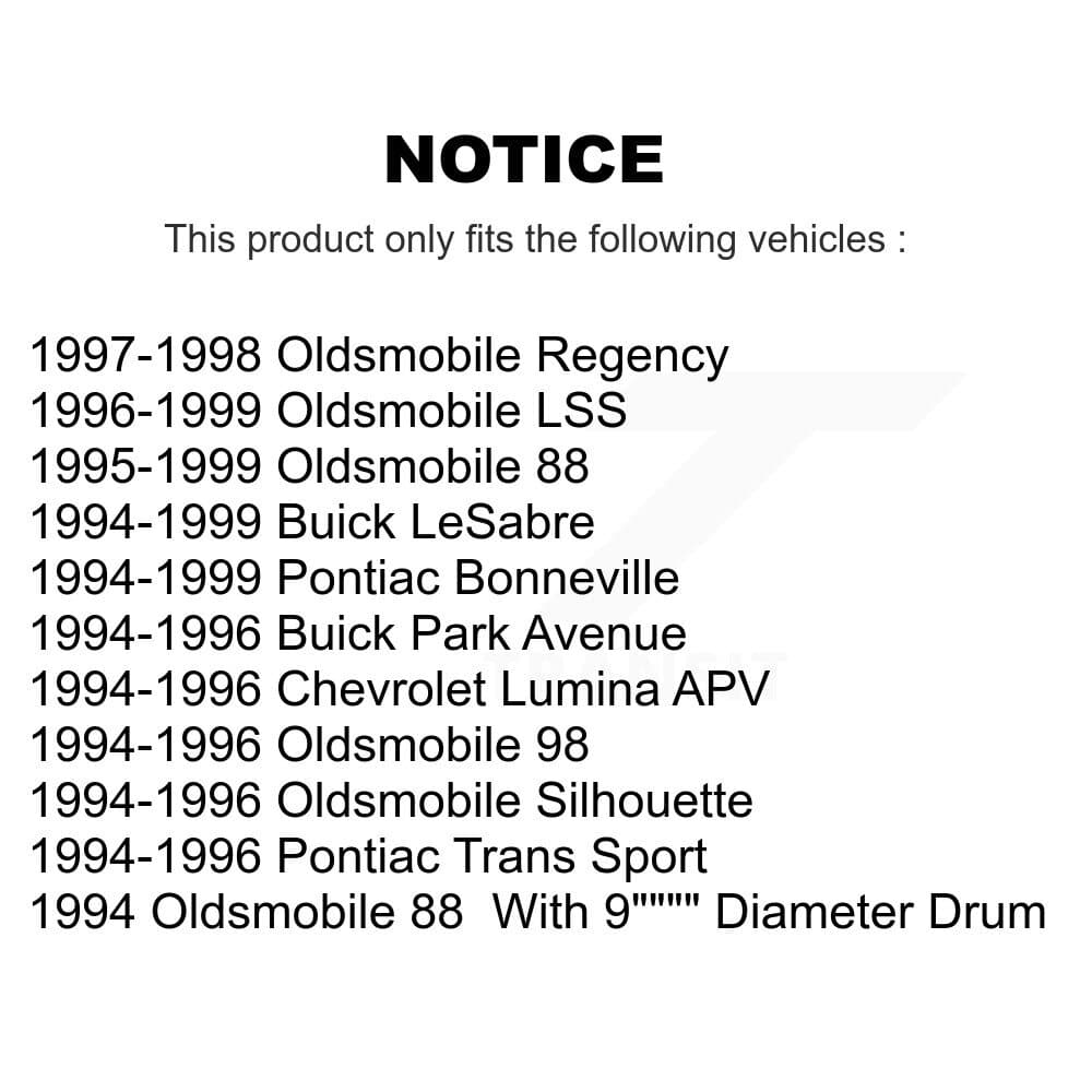 Transit Auto - K8S-101998 - Front and Rear Disc Brake Kits image 19