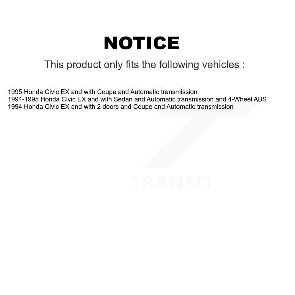 Transit Auto - K8S-102084 - Front and Rear Disc Brake Kits image 19