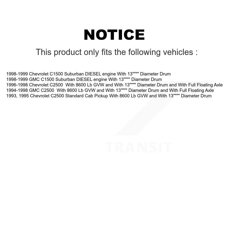 Transit Auto - K8S-102185 - Front and Rear Disc Brake Kits image 19