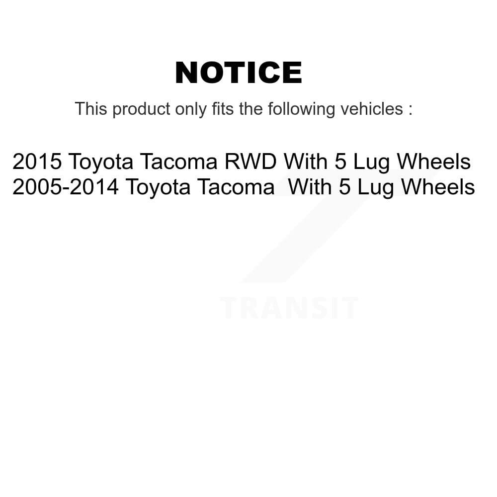 Transit Auto - K8S-102395 - Front and Rear Disc Brake Kits image 19