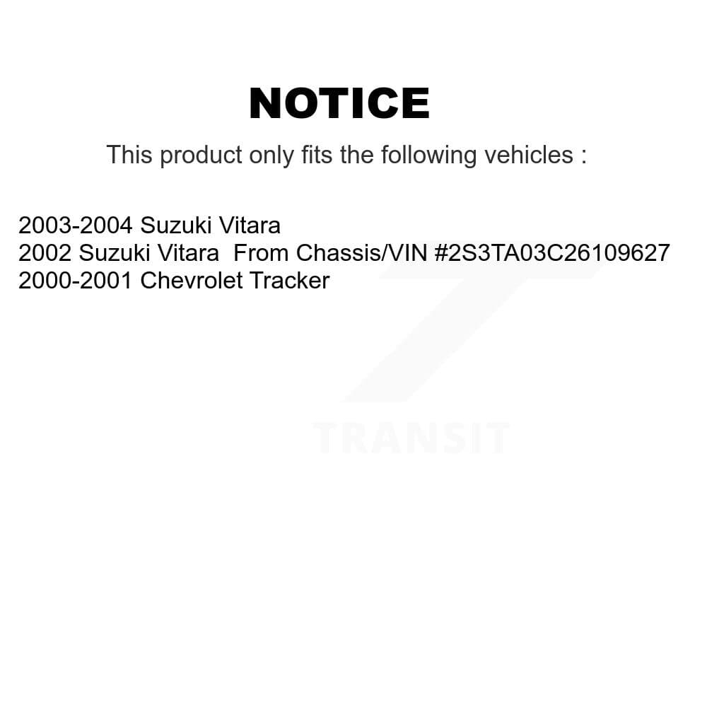 Transit Auto - K8S-102408 - Front and Rear Disc Brake Kits image 19