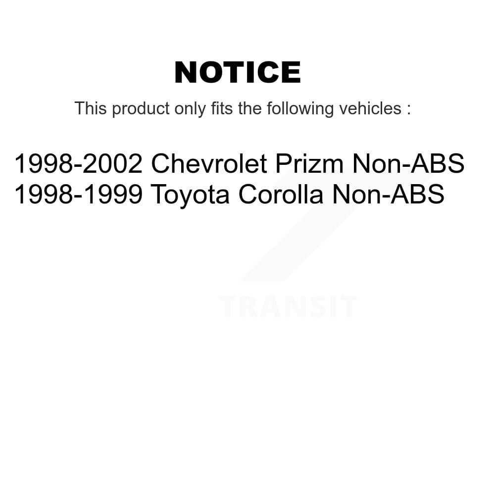 Transit Auto - K8S-102441 - Front and Rear Disc Brake Kits image 19