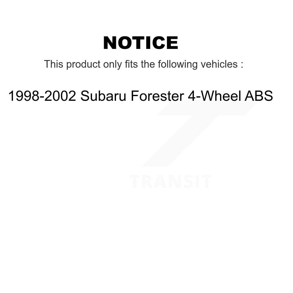 Transit Auto - K8S-102548 - Front and Rear Disc Brake Kits image 19