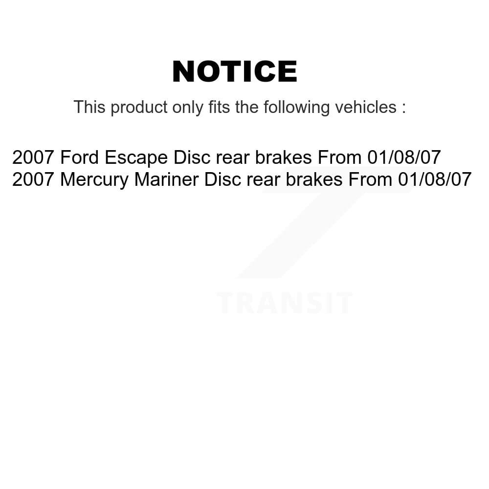 Transit Auto - K8S-102607 - Front and Rear Disc Brake Kits image 19