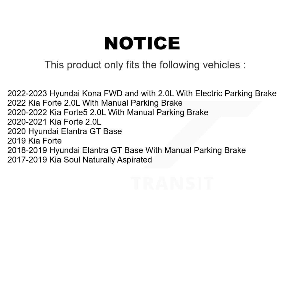 Transit Auto - K8S-102926 - Front and Rear Disc Brake Kits image 19