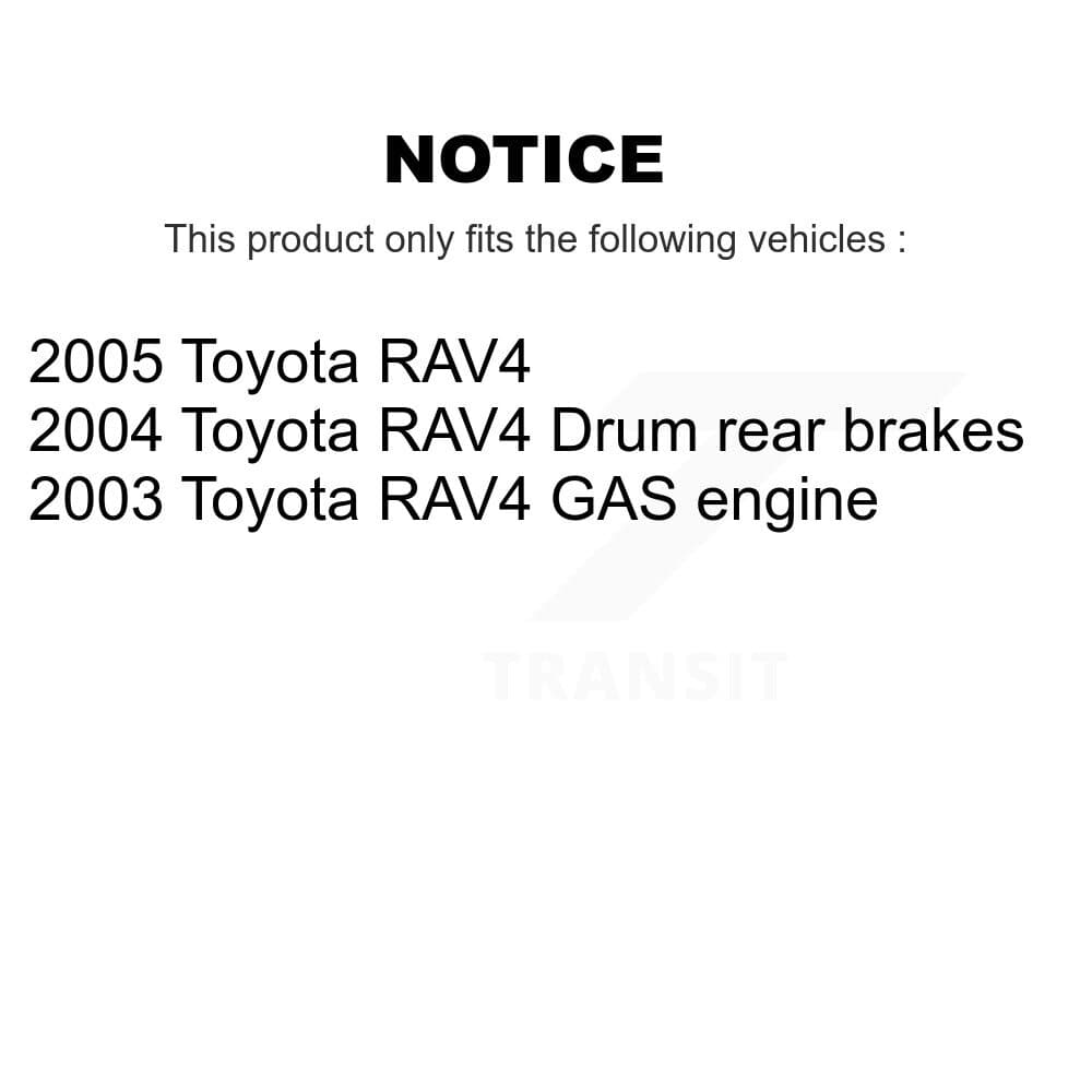 Transit Auto - K8S-103270 - Front and Rear Disc Brake Kits image 19