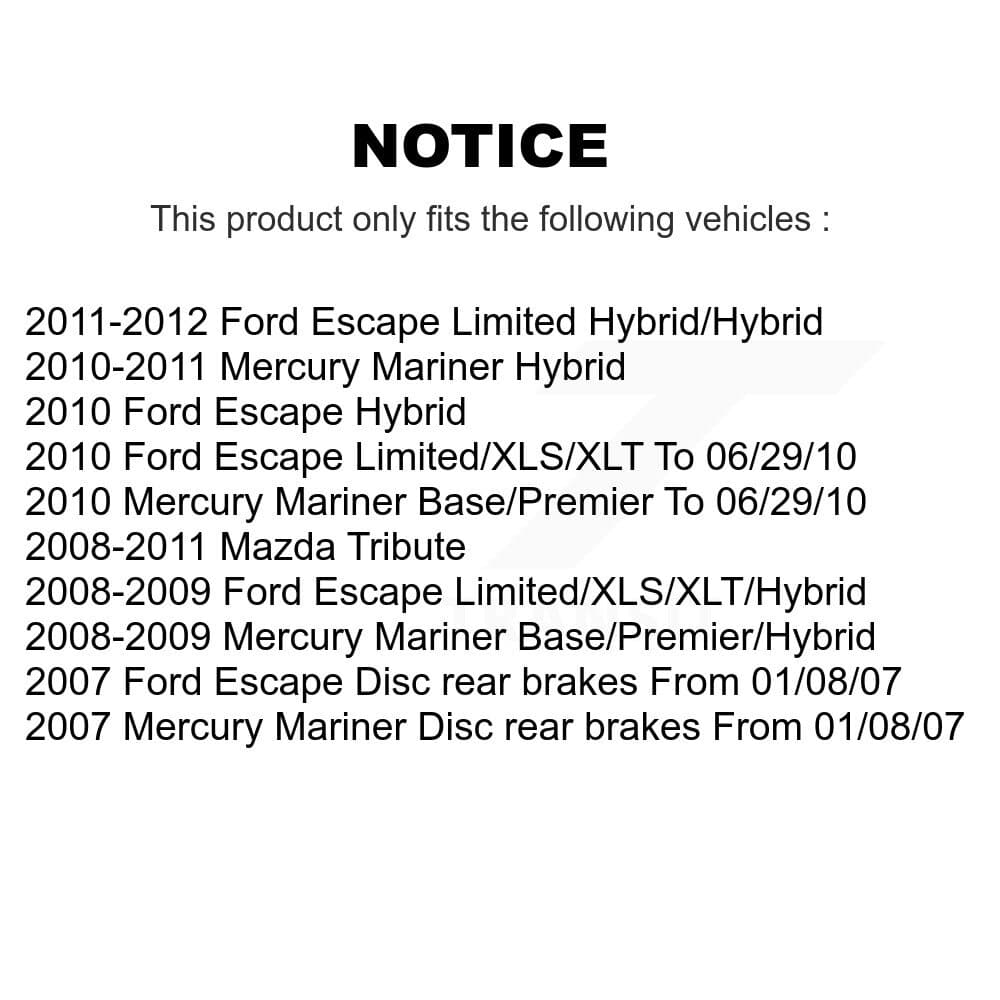 Transit Auto - K8S-103305 - Front and Rear Disc Brake Kits image 19