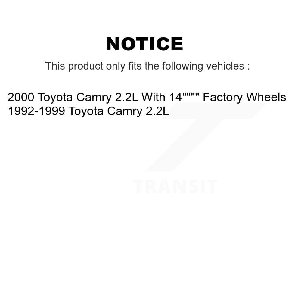 Transit Auto - K8S-103327 - Front and Rear Disc Brake Kits image 19