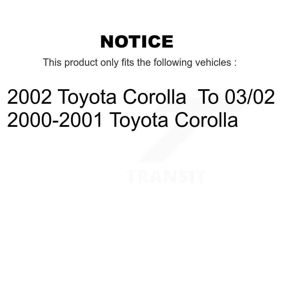 Transit Auto - K8S-103362 - Front and Rear Disc Brake Kits image 19