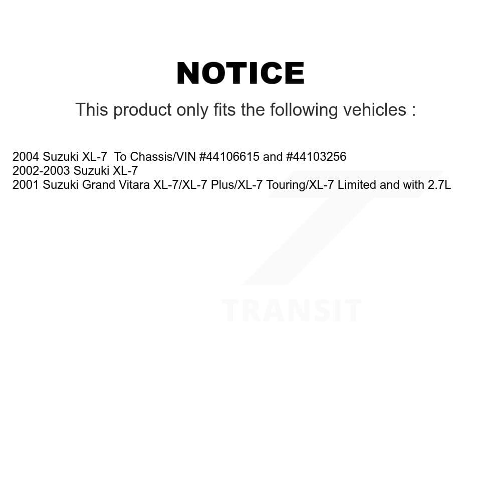 Transit Auto - K8S-103386 - Front and Rear Disc Brake Kits image 19