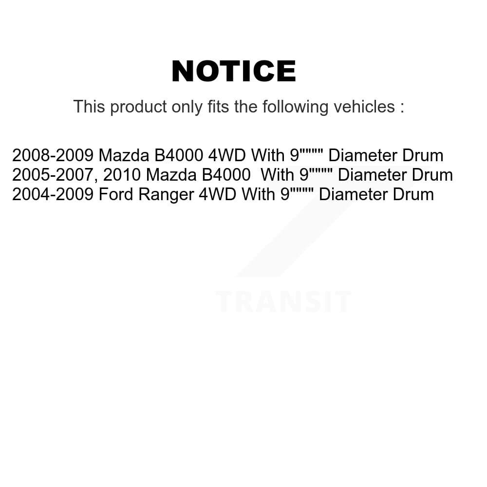 Transit Auto - K8S-103418 - Front and Rear Disc Brake Kits image 19