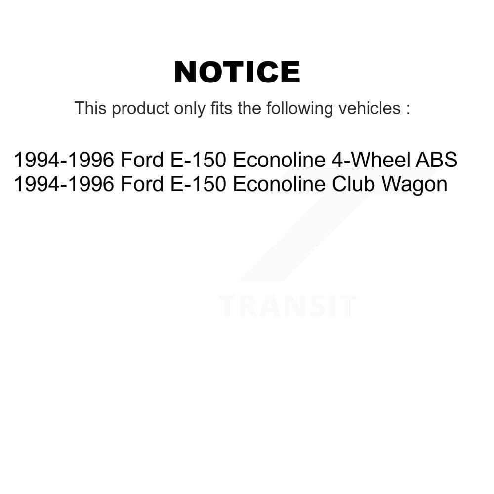 Transit Auto - K8S-103466 - Front and Rear Disc Brake Kits image 19