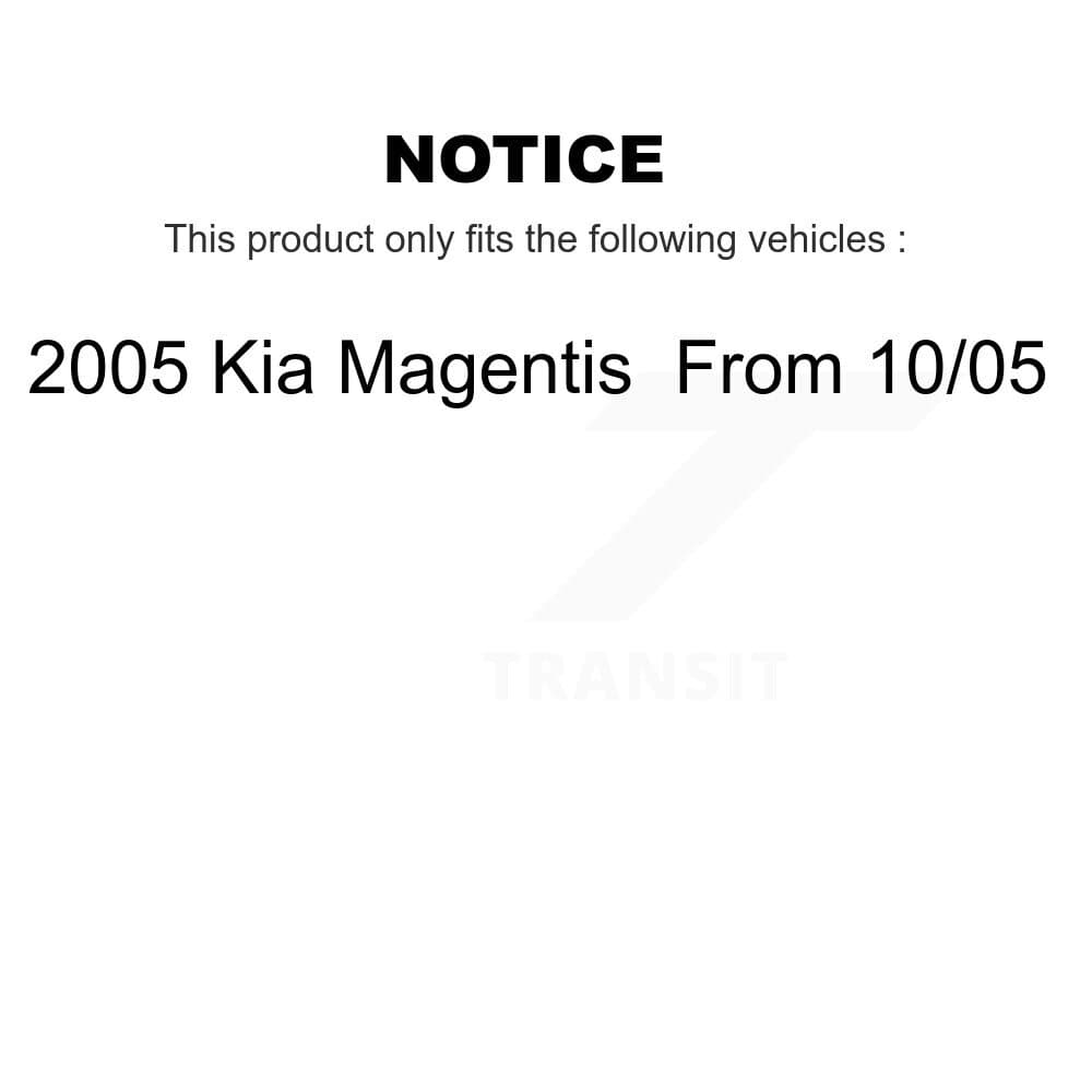 Transit Auto - K8S-103688 - Front and Rear Disc Brake Kits image 19