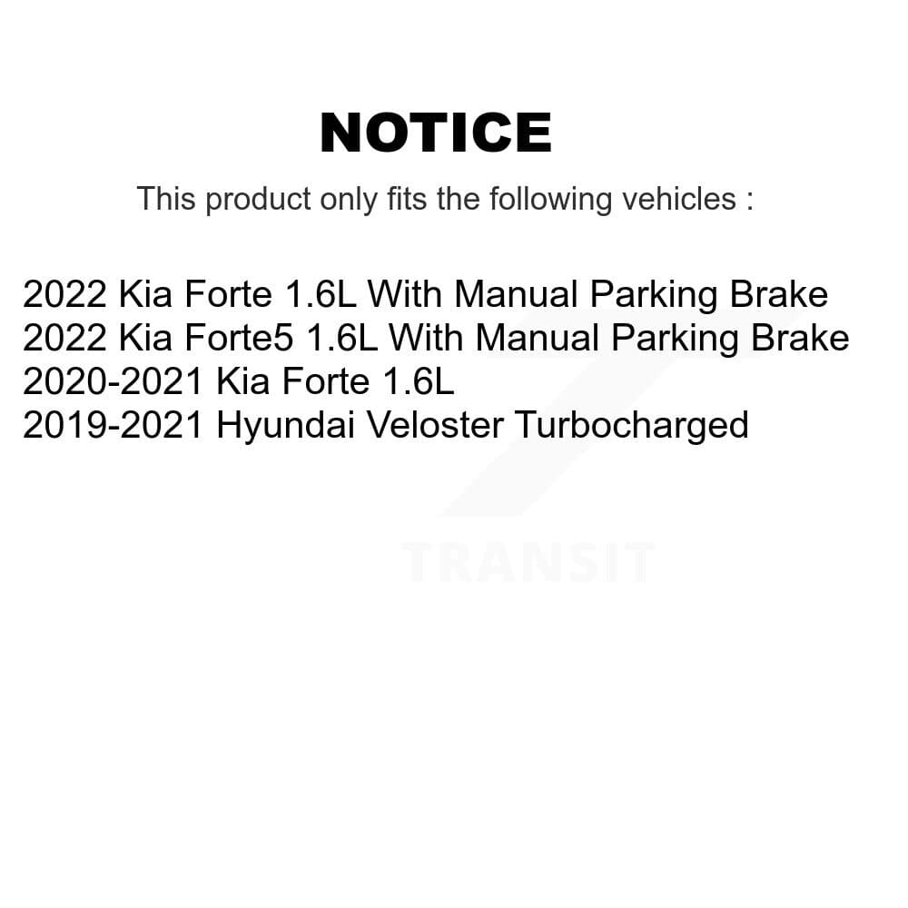 Transit Auto - K8S-103751 - Front and Rear Disc Brake Kits image 19