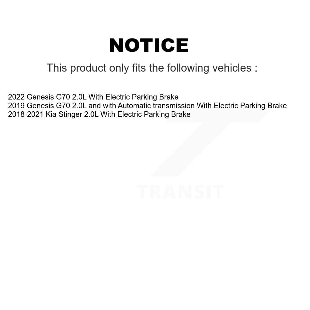 Transit Auto - K8S-104296 - Rear Disc Brake Kits image 19