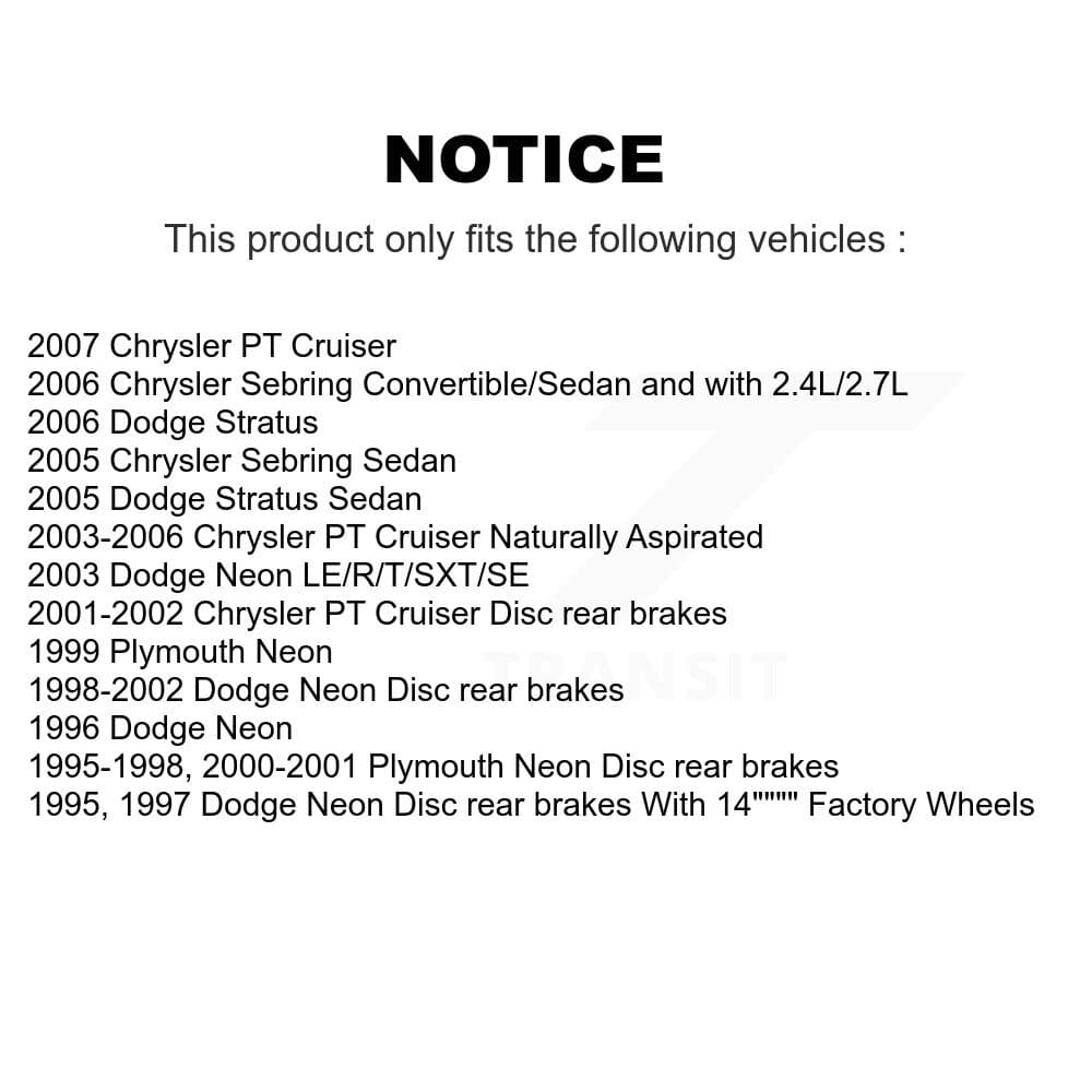 Transit Auto - K8S-104482 - Rear Disc Brake Kits image 19