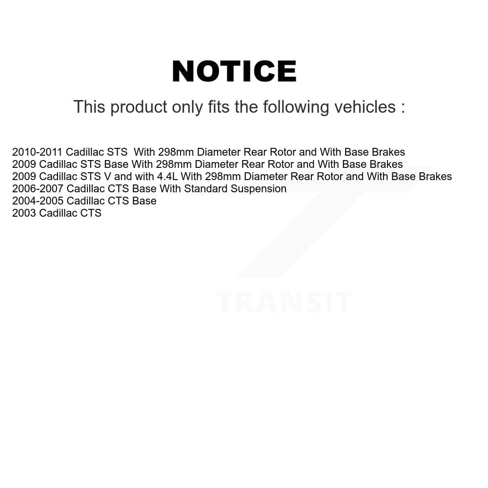 Transit Auto - K8S-104750 - Rear Disc Brake Kits image 19