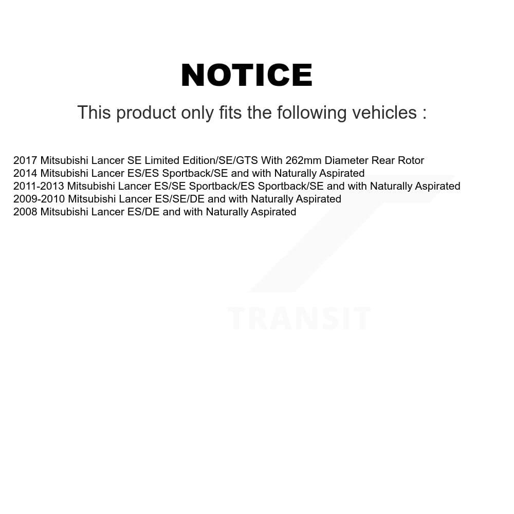 Transit Auto - K8S-104825 - Rear Disc Brake Kits image 19