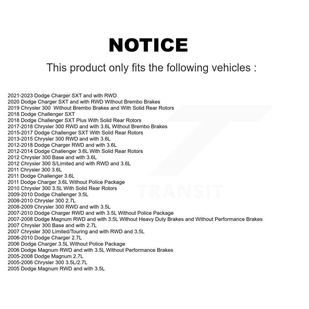 Transit Auto - K8S-104920 - Rear Disc Brake Kits image 19