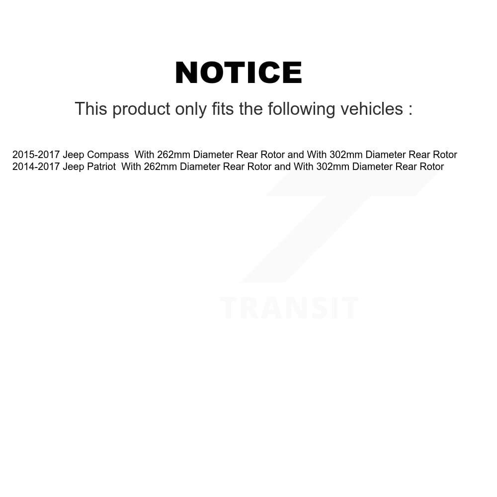 Transit Auto - K8S-105195 - Rear Disc Brake Kits image 19