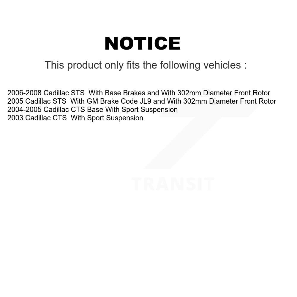 Transit Auto - K8T-100032 - Front Disc Brake Kits image 24
