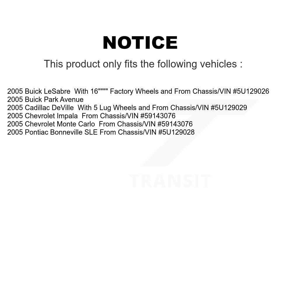 Transit Auto - K8T-100063 - Front Disc Brake Kits image 24