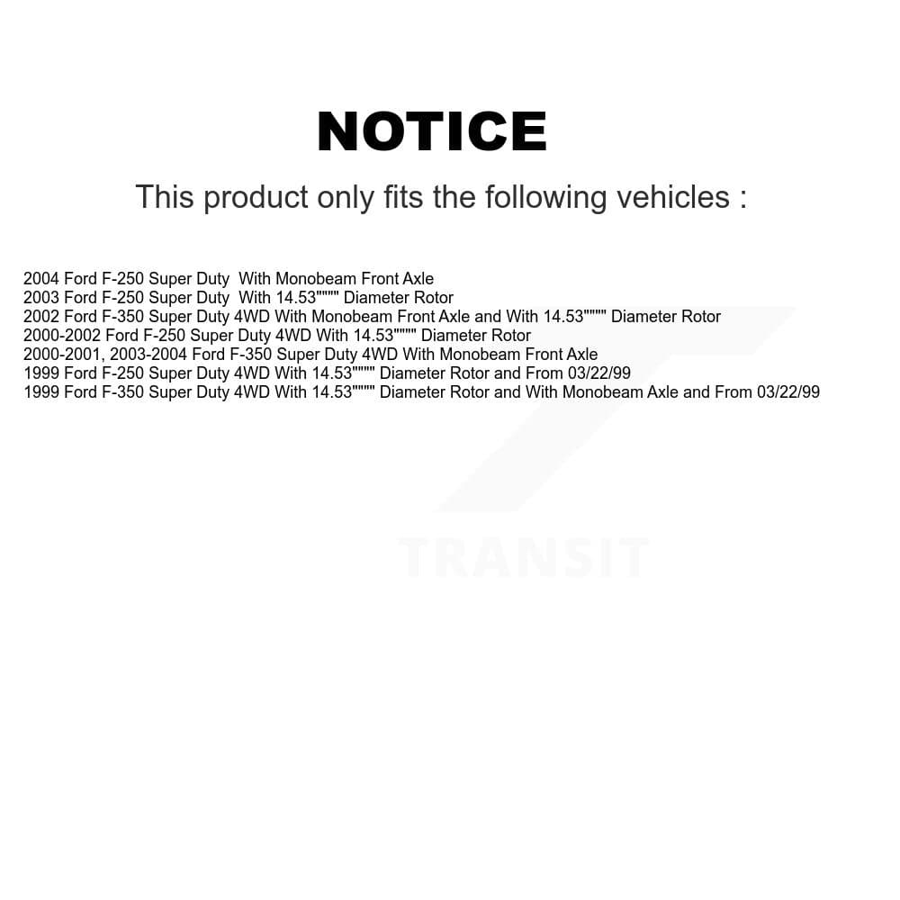 Transit Auto - K8T-100122 - Front Disc Brake Kits image 24