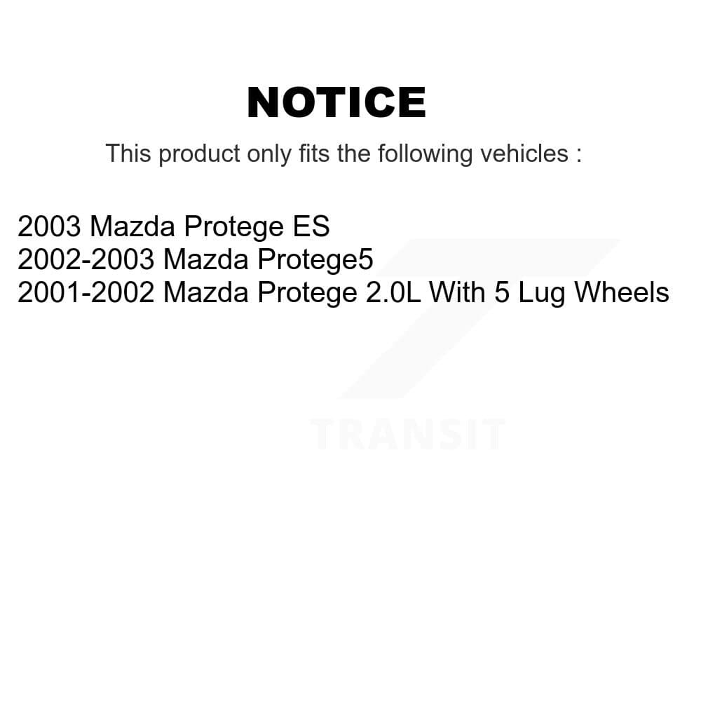 Transit Auto - K8T-100281 - Front Disc Brake Kits image 24