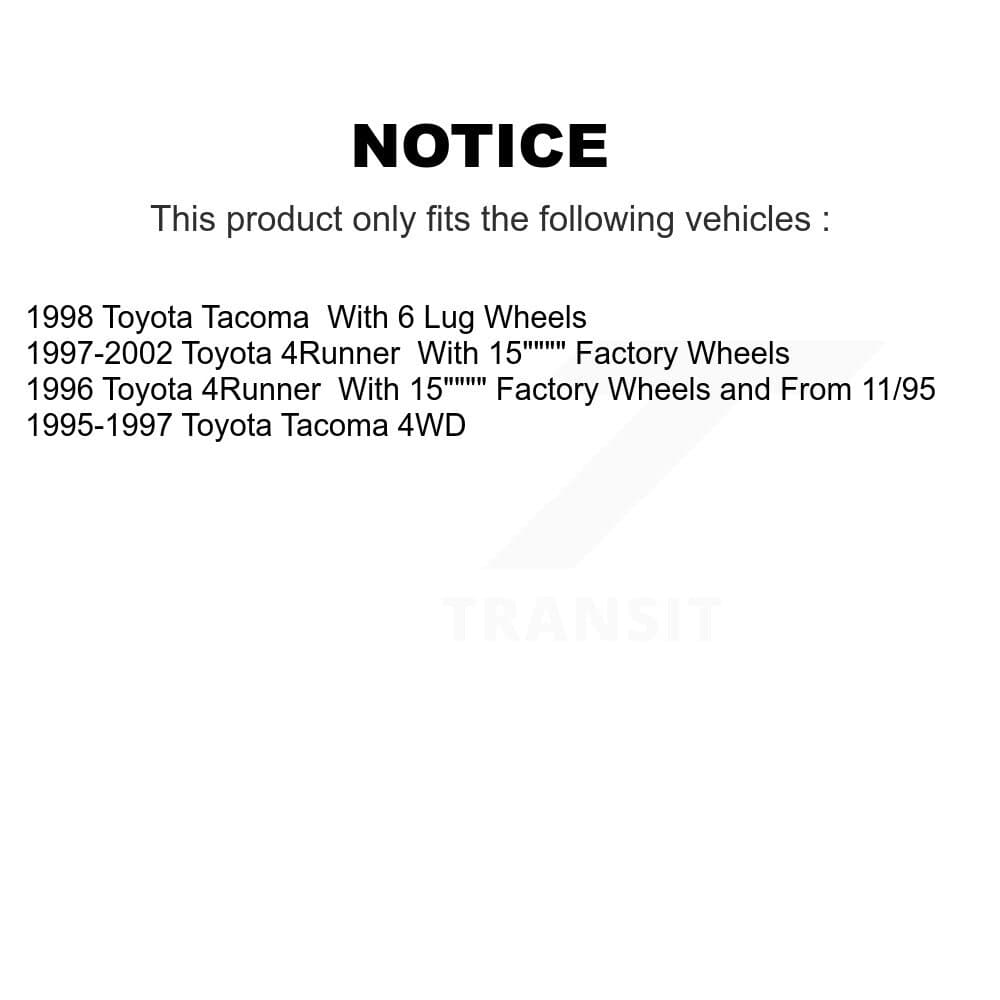 Transit Auto - K8T-100298 - Front Disc Brake Kits image 24