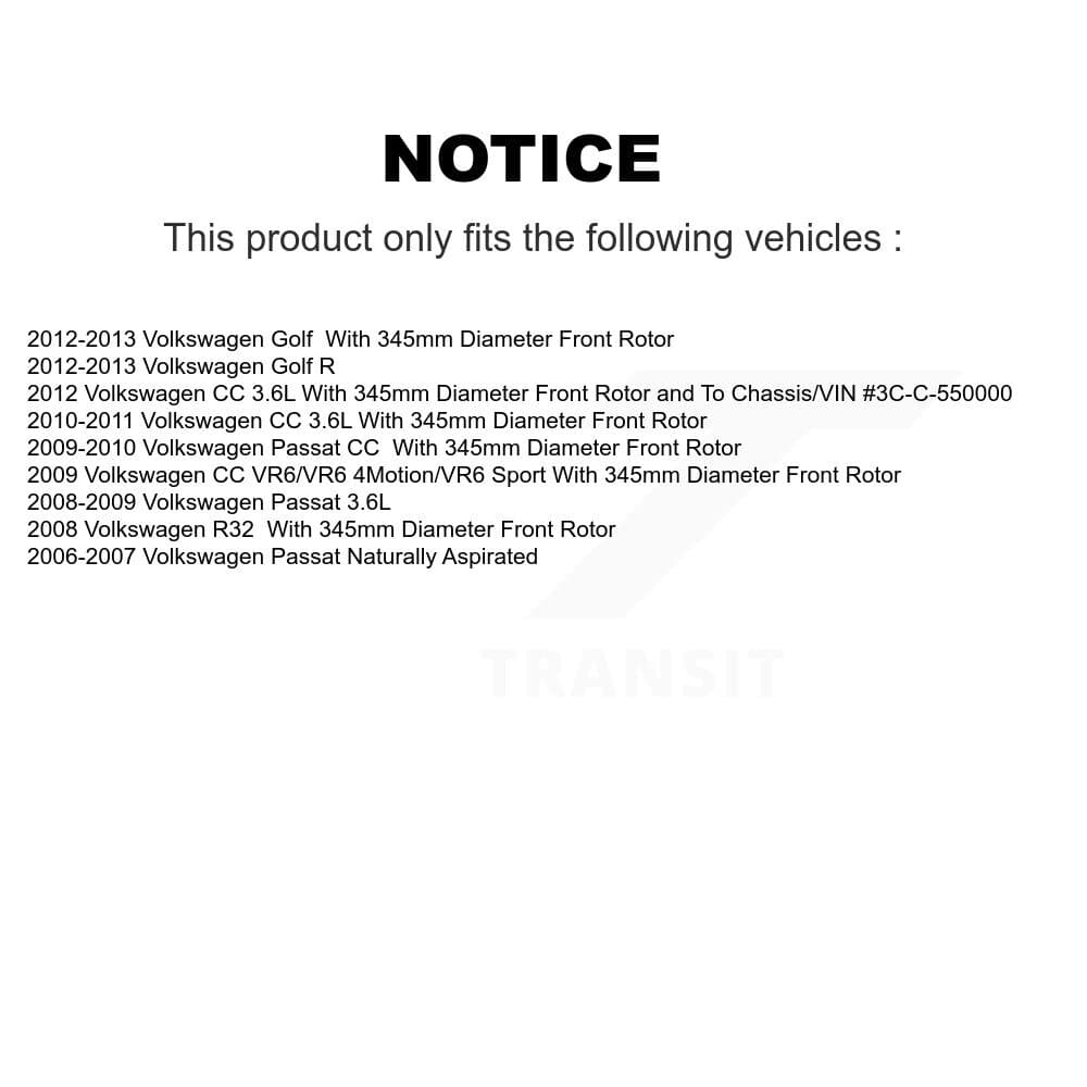 Transit Auto - K8T-100503 - Front Disc Brake Kits image 24