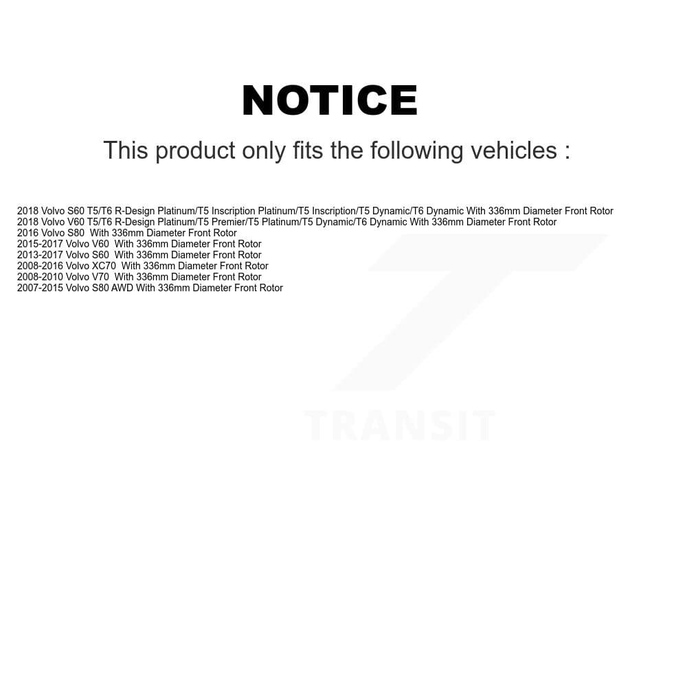 Transit Auto - K8T-100574 - Front Disc Brake Kits image 24